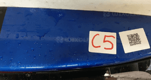 Klapa tył tylna bagażnika suzuki swift MK.4 iv niebieska 2