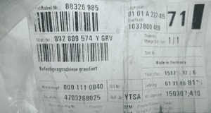 PORSCHE 911 20- MOCOWANIE WZMOCNIENIE BŁOTNIKA PRAWY PRZÓD 992809574 5