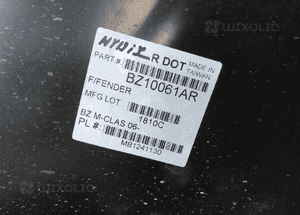 Błotnik Prawy Mercedes ML II W164 05-11r 13