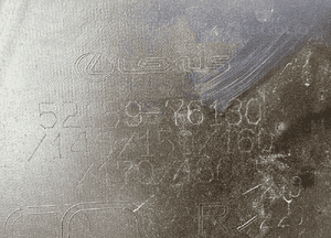 ZDERZAK TYŁ TYLNY LEXUS UX 2018- 52159-76130  SPOILER DÓŁ 52169-76081 CAŁY 9