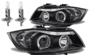 Lampy Reflektory BMW E90 E91 2005 -2008 Ringi LED Oświetl swoją drogę 2
