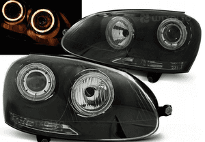LAMPY REFLEKTORY DEPO Do VW GOLF V 5 Od 2003 Do 2009 Rok RINGI 1
