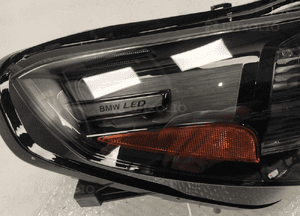 Bmw X1 U11 reflektor lampa przód przednia prawa full led przetwornica kompletna usa jasny środek oryginał nowy 3