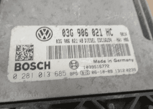 Zestaw startowy komputer vw golf v 1.9TDI 105KM  03G906021HC 10