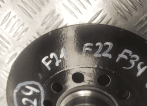 Bmw F30 F34 F36 F20 G01 G11 G30 koło pasowe na wał 8638534 9