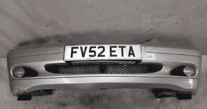 Zderzak przód przedni do mercedes c klasa W203 halogeny srebrny 744 1