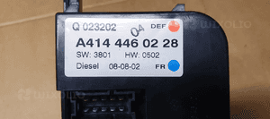 Panel nawiewu powietrza klimatyzacji Mercedes Vaneo A4144460228 7