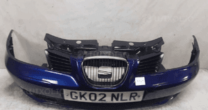 Zderzak przód przedni do seat ibiza iii 3 halogeny LS5S niebieski 5