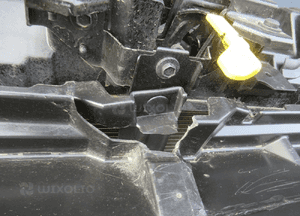 Chłodnice wentylator wzmocnienie czołowe pas belka ford fiesta MK7 lift 1.0 ecoboost 2012-2017 7