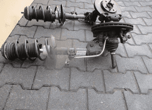 MCPHERSON AMORTYZATOR LEWY PRAWY PRZÓD PRZEDNI ZWROTNICA FIAT PANDA III 4X4 11