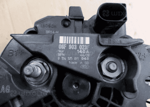 ALTERNATOR 140A 2.0 TDI CBD VW AUDI 06F903023F 2
