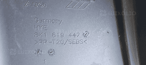 Podszybie osłona podszybia Audi A4 B8 8K1819447 8