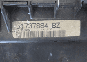 SKRZYNKA BEZPIECZNIKÓW GRANDE PUNTO 9806687980 3