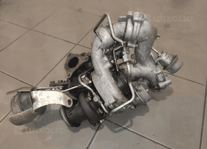 Mercedes W204 2.2CDI turbosprężarka turbina biturbo kompletna zdrowa oryg 2