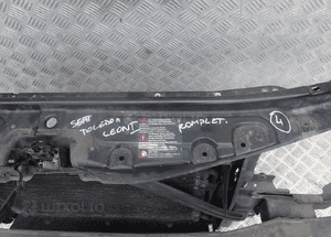 Pas przedni chłodnice wentylator seat leon i toledo ii  brak belki 2