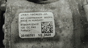 Sprężarka klimatyzacji transit connect MK2 ii 1.5 tdci JX61-19D629-JA 17- 5