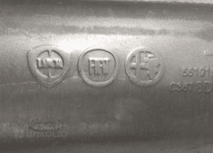 Fiat panda wydech tłumik końcowy rura wydechowa nowy oryginał 5