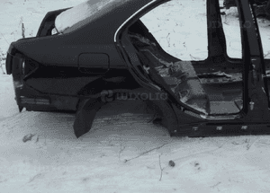 Błotnik prawy tylny tył mercedes W204 sedan k.l C040 2