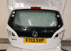 / KLAPA TYŁ TYLNA BAGAŻNIKA OPEL MERIVA B 2 II Z40R BIAŁA 1