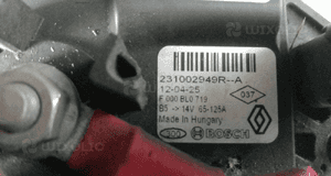 DACIA LODGY 1.5 DCI 2012-2022 alternator Bosch 231002949R 5