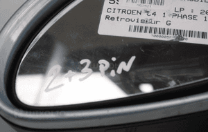 Lusterko lewe Citroen C4 I  2+3PIN  5pin 2
