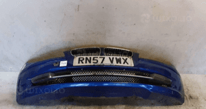 ! ZDERZAK PRZÓD PRZEDNI DO BMW SERIA 1 E87 LIFT FL HALOGENY PDC CZUJNIKI MONTEGRO BLUE METALLIC A51 1
