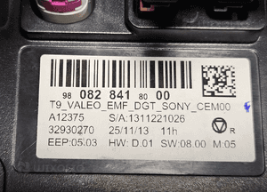 Peugeot 308 T9 Peugeot 308 T9 monitor 9808284180 3