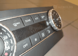 Mercedes W204 lift c-klasa panel klimatyzacji nawiewu przełącznik klimy 4