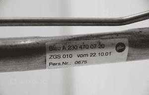 Zbiornik paliwa pompa bak mercedes sl R230 usa 5