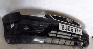 Zderzak przód przedni do ford focus MK2 ii halogeny F3 czarny 4