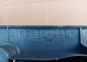 Osłona nakładka progu bagażnika Mercedes W163 ML A1636940033 5