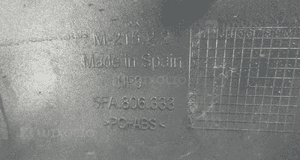 Leon iv nakładka górna zderzaka przód 5FA806333 4