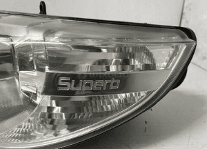 Reflektor lewy lampa przód soczewka uk 3T2941015C skoda superb 2 ii 08-15 4