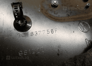 Mechanizm podnośnik szyby prawy przód VW Passat B6 3C1837756F 5