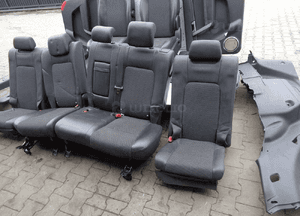 Fotele siedzenia półskóra 7 os chevrolet captiva i 2