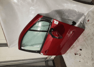 / DRZWI PRZÓD PRZEDNIE PRAWE RENAULT MODUS TEB76 BORDO BORDOWE 3