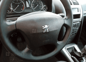 Peugeot 407 airbag deska kierowcy pasazera 3