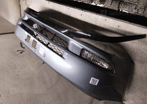 Zderzak przód przedni toyota corolla E12 sedan 8Q3 błękitny halogeny 3