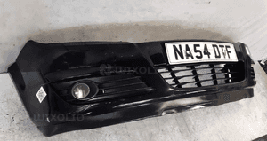 Zderzak przód przedni opel astra h 3 iii Z20R czarny halogeny 5