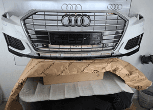 Zderzak audi A6 C8 4K 4K0 s-line 2019-2023 black edition grill kratka 1