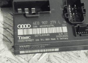 Moduł sterownik świateł audi A8 D3 4E0907279L 2