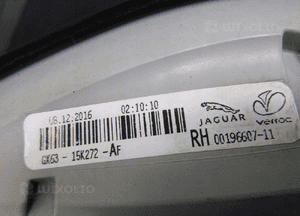 Jaguar xf X260 lampa prawy tył tylna prawa w klapę 12