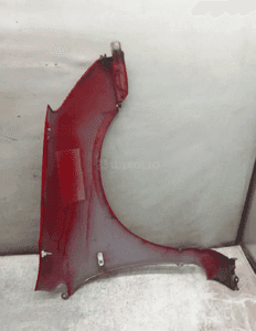 Honda civic vii 7 błotnik przedni lewy R81 czerwony 4
