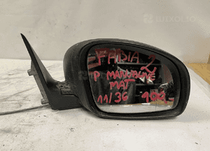 Lusterko prawe skoda fabia 2 ii manualne czarny mat 3