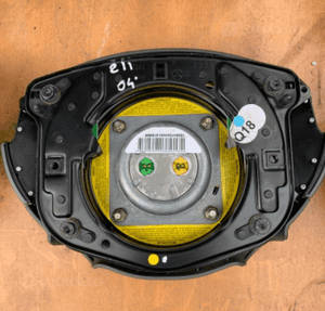 MERCEDES e211 g 463 poduszka air bag  kierowcy czarna szara beżowa ORYGINAŁ 8