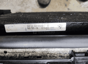 Komplet chłodnic wentylator obudowa bmw Z4 E85 3.0 benzyna 2002-2006 11
