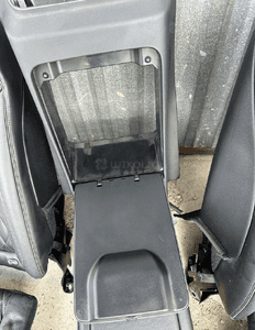 MERCEDES s 222 fotel S63 AMG kanapa tył siedzisko oparcie  czarna skóra grzana wentylowana wózek sanki fotela 9