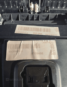 Panel sterowania nawiewu radia kratki środkowe volvo V40 ii 3