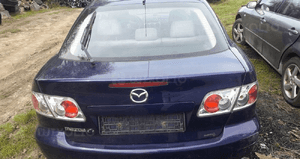 Mazda 6 02-07 HB Klapa tylna tył kolor 25E szyba 3