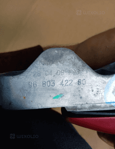 Klamka prawy przód przednia prawa Citroen C5 III KKQD 9680342280 3